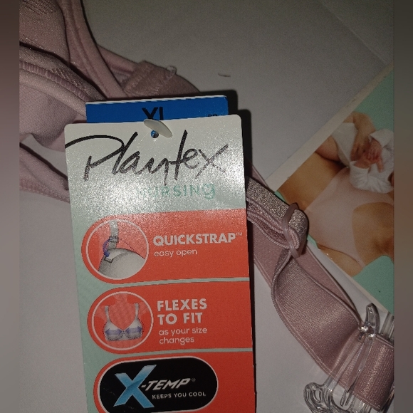 Playtex Women's Nursing Bra - Pink - Picture 2 of 4